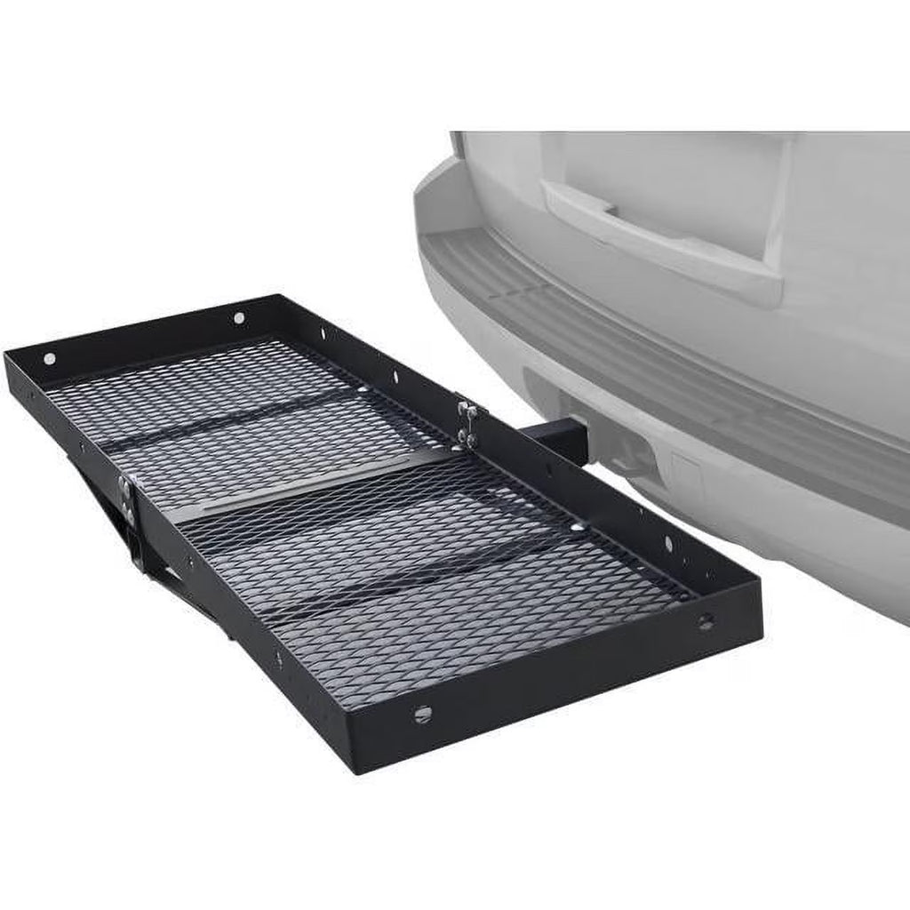 Hitch Mount 60" x 19.5" Fixed Cargo Carrier, 500 lbs T159