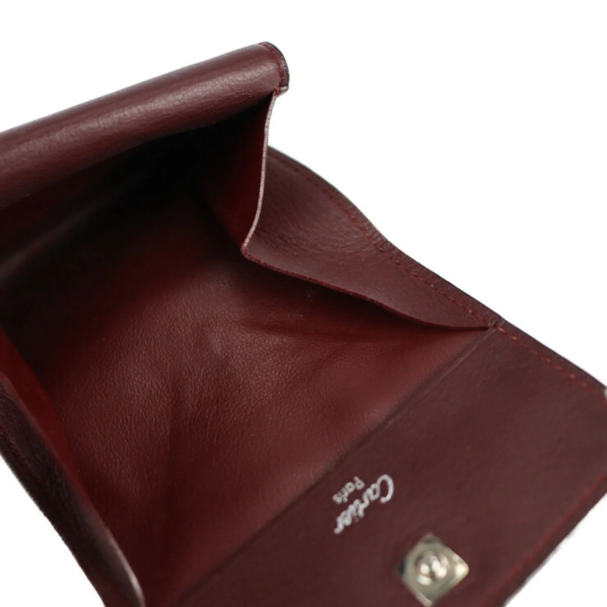 Black Leather Coin Case H1391