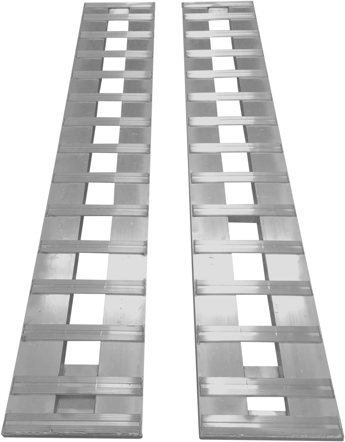 Aluminum Trailer Ramps, Set of Two, 6000lb Capacity, 14" Wide, 72" Long I428813