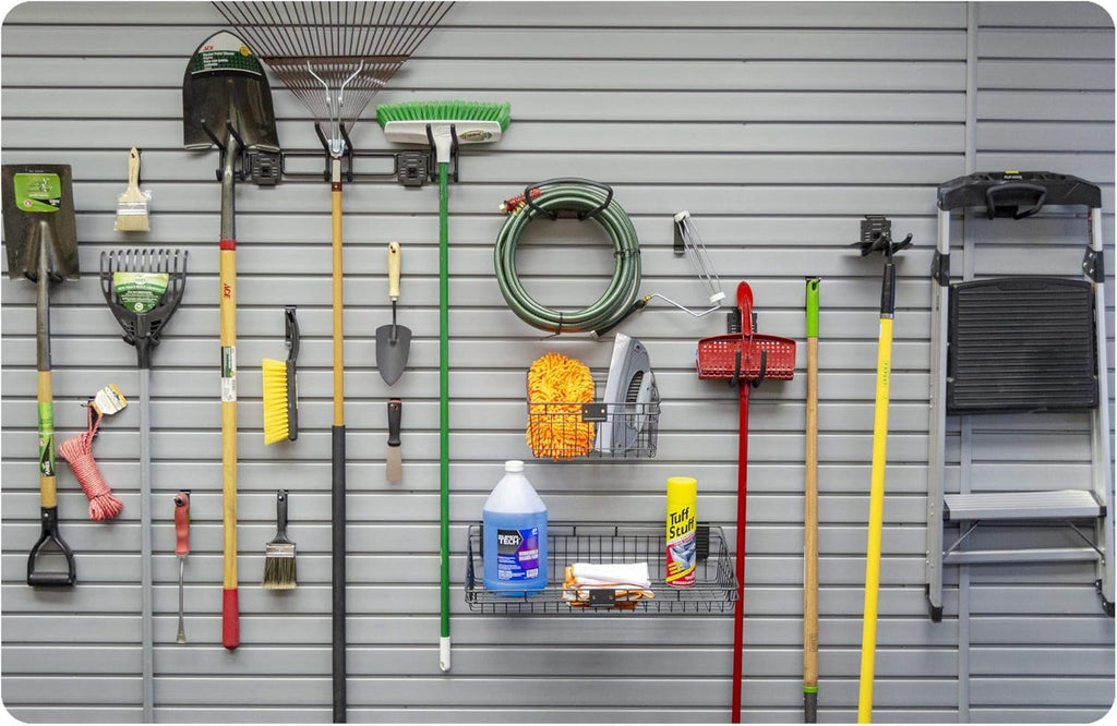 Locking Hook Basic Accessory Kit With 21 Locking Hooks, Baskets, and Shelves E39545