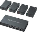 HDMI Extender Splitter 1x4 1080P@60Hz Over Cat 5E/6/7 Ethernet Cable 50m B440645