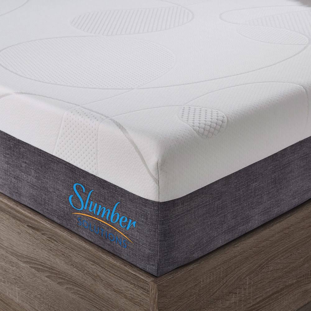 White 12-Inch Gel Memory Foam Mattress B79277