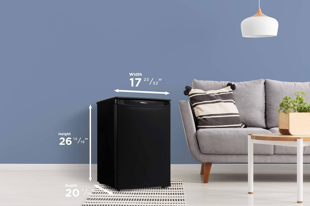2.6 Cu. ft. Compact Refrigerator Black X818076