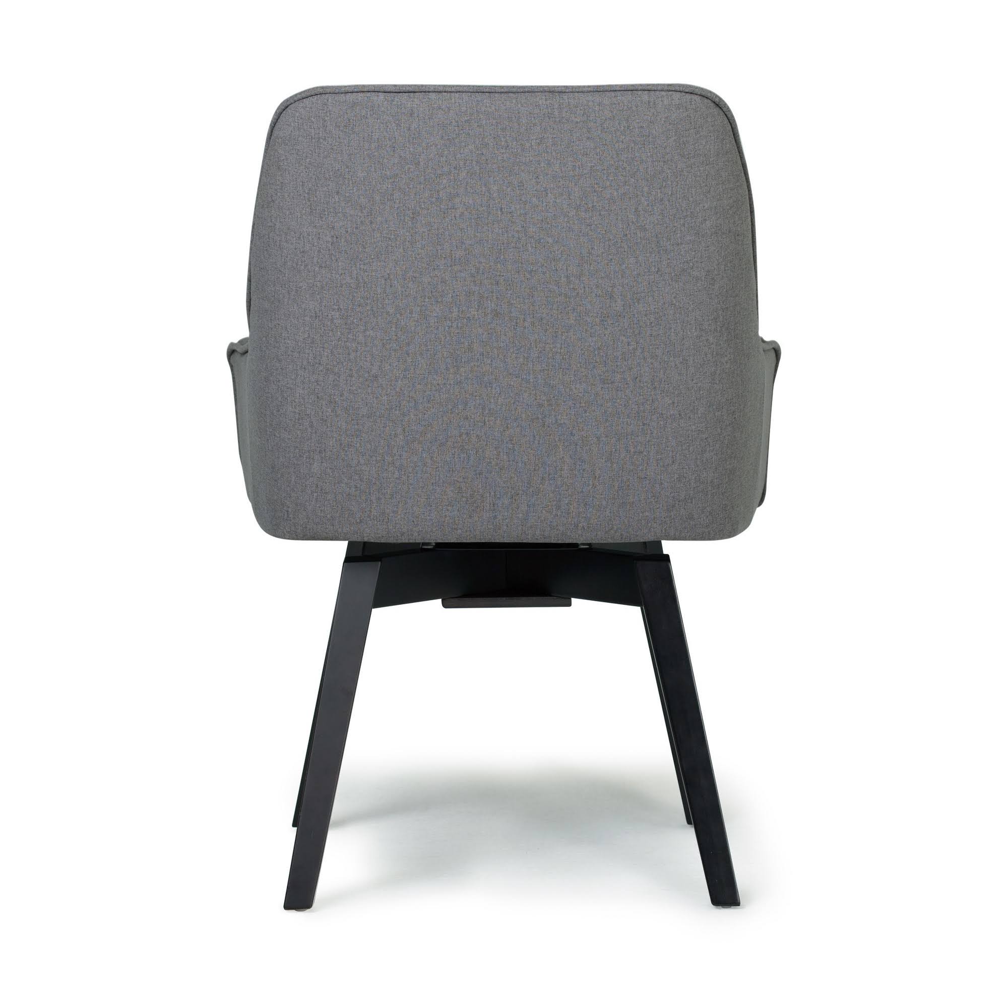 Pewter Swivel Chair M8906