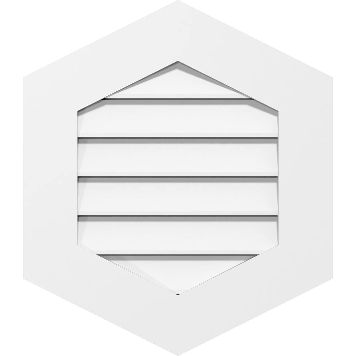 PVC Gable Vent D369104