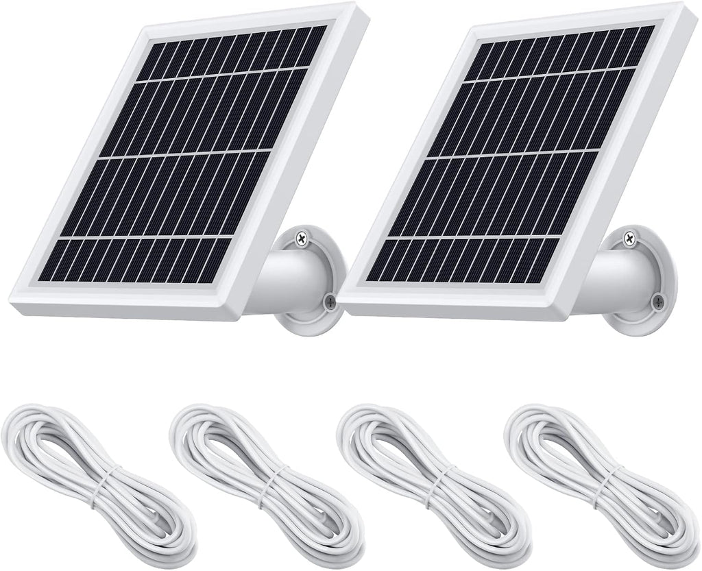 Square White Solar Panel 4 Pieces F9243