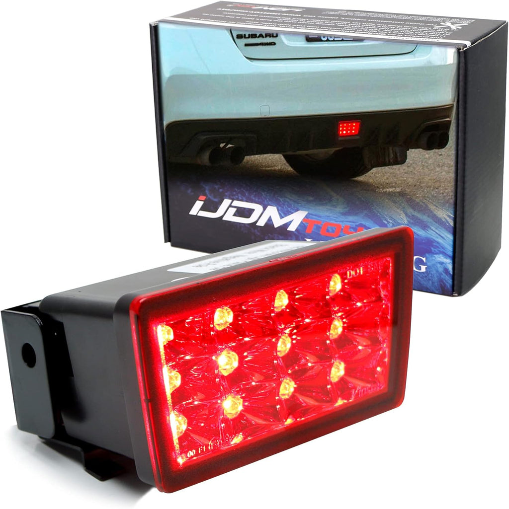 Red Lens Full LED Rear Fog Light Kit Pack of 2 X68876