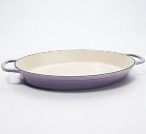 Flame Cast-Iron 3-qt Oval Baker B8901