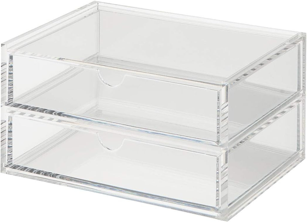 Acrylic Case 2 Drawers Small Pack of 2 J514912