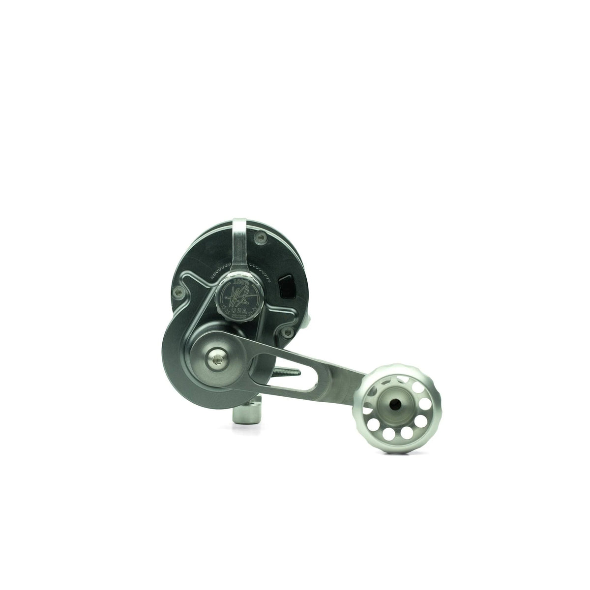 Large Game Baitcast Reel Smoke Blue M44112