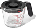 2 Cup Glass Measuring Cup With Lid W5771