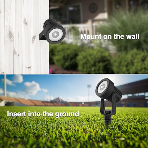 Cold White Solar Spot Lights IP65 Waterproof Landscape Light L466