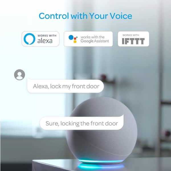 Smart Lock Deadbolt with Passage Handle A7923