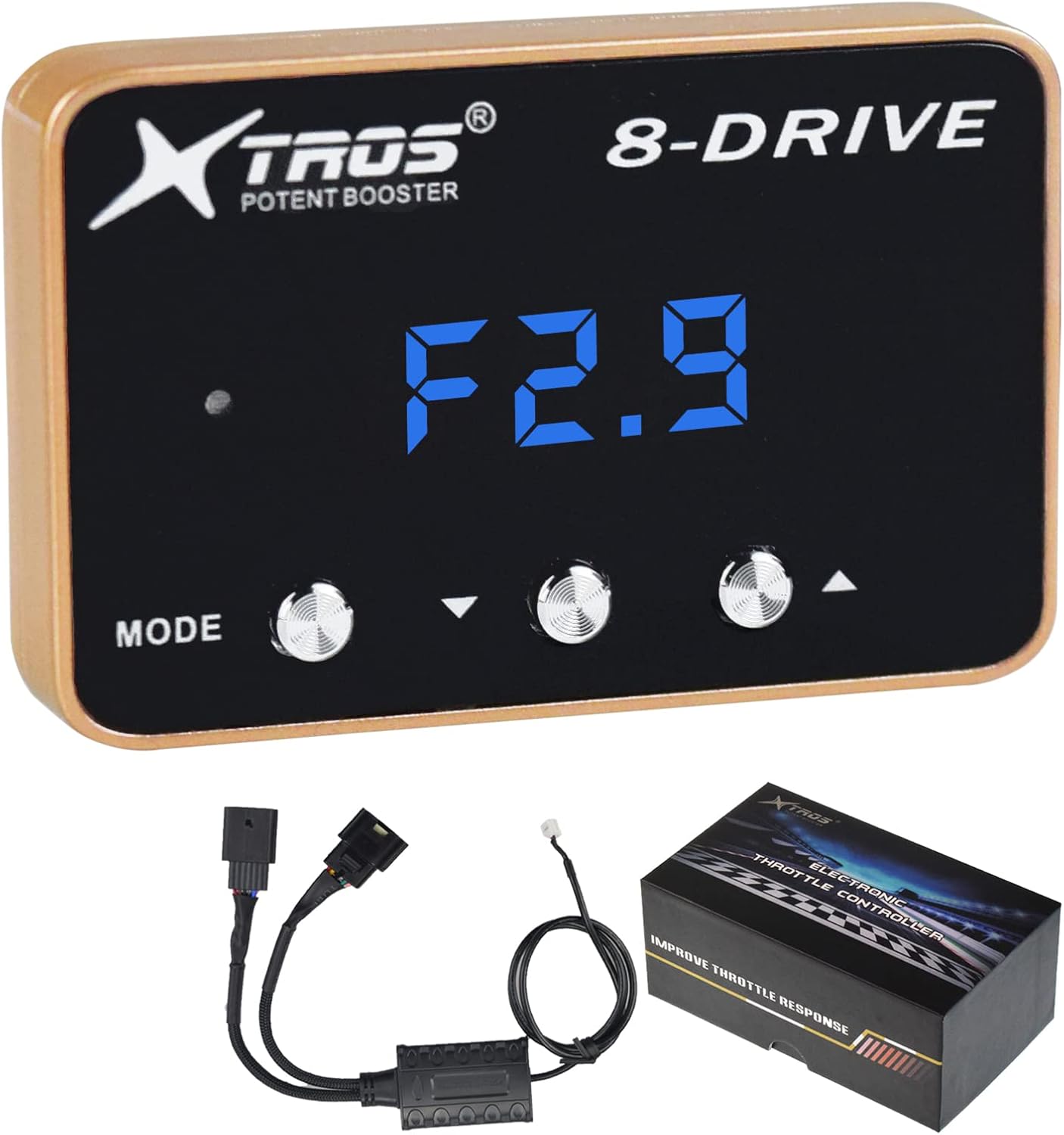 Pedal Throttle Response Controller Electronic Accelerator Booster Pack of 2 O894