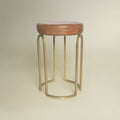 Genuine Leather Round Stool G5838