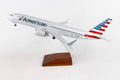 1/100 American 737MAX8 with Wood Stand & Gear Y2664