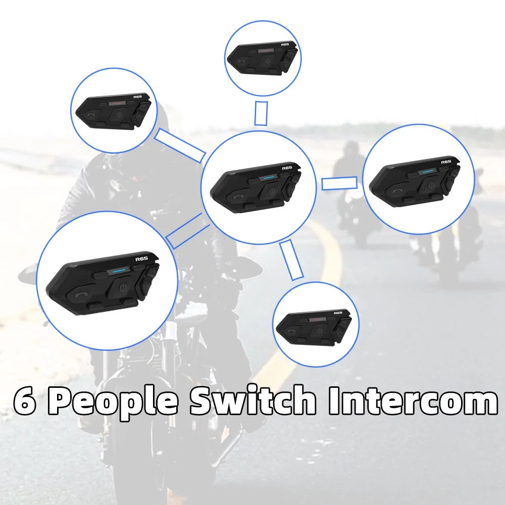 Motorcycle Helmet Intercom BT Wireless Headset R482425
