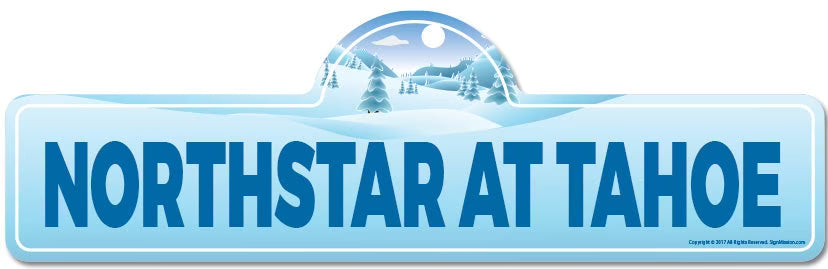 Skiing Skier Snowboarder Décor Sign R807