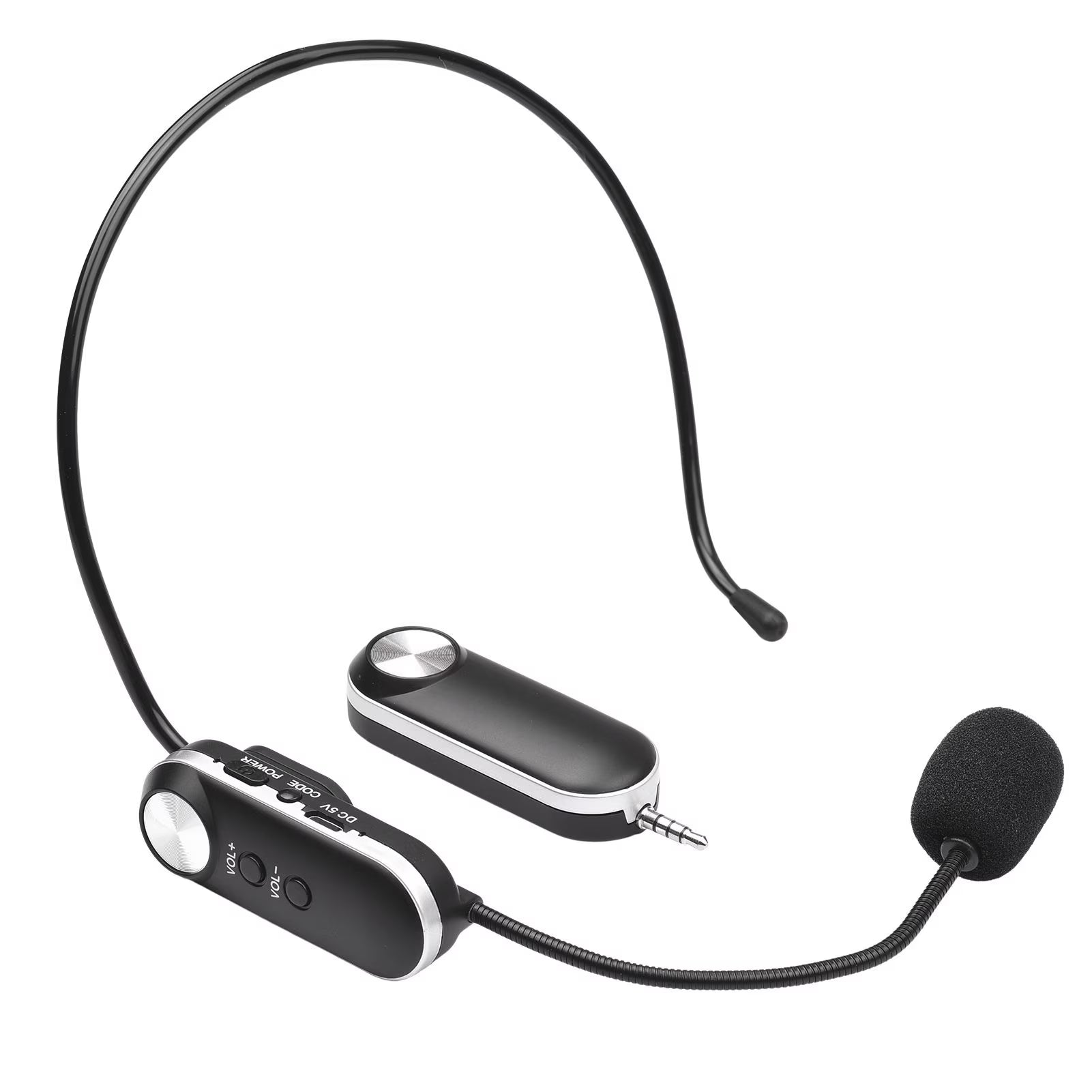 UHF Wireless Headset Microphone Set with 6.35mm Receiver W513