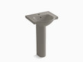 Cashmere Pedestal Bathroom Sink with Single Faucet Hole Q683597