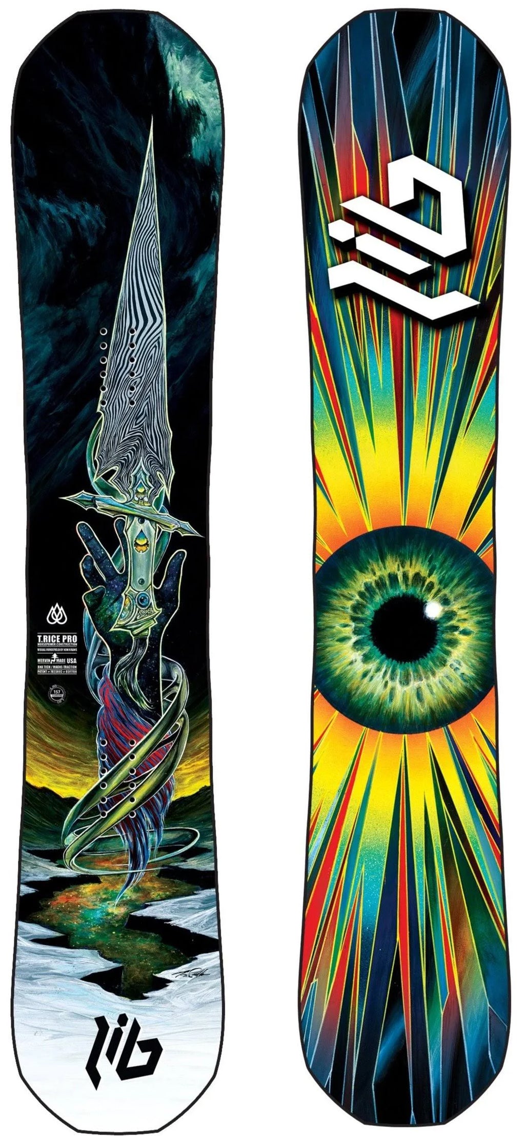 Travis Rice Pro Blunt Snowboard 153 O2593
