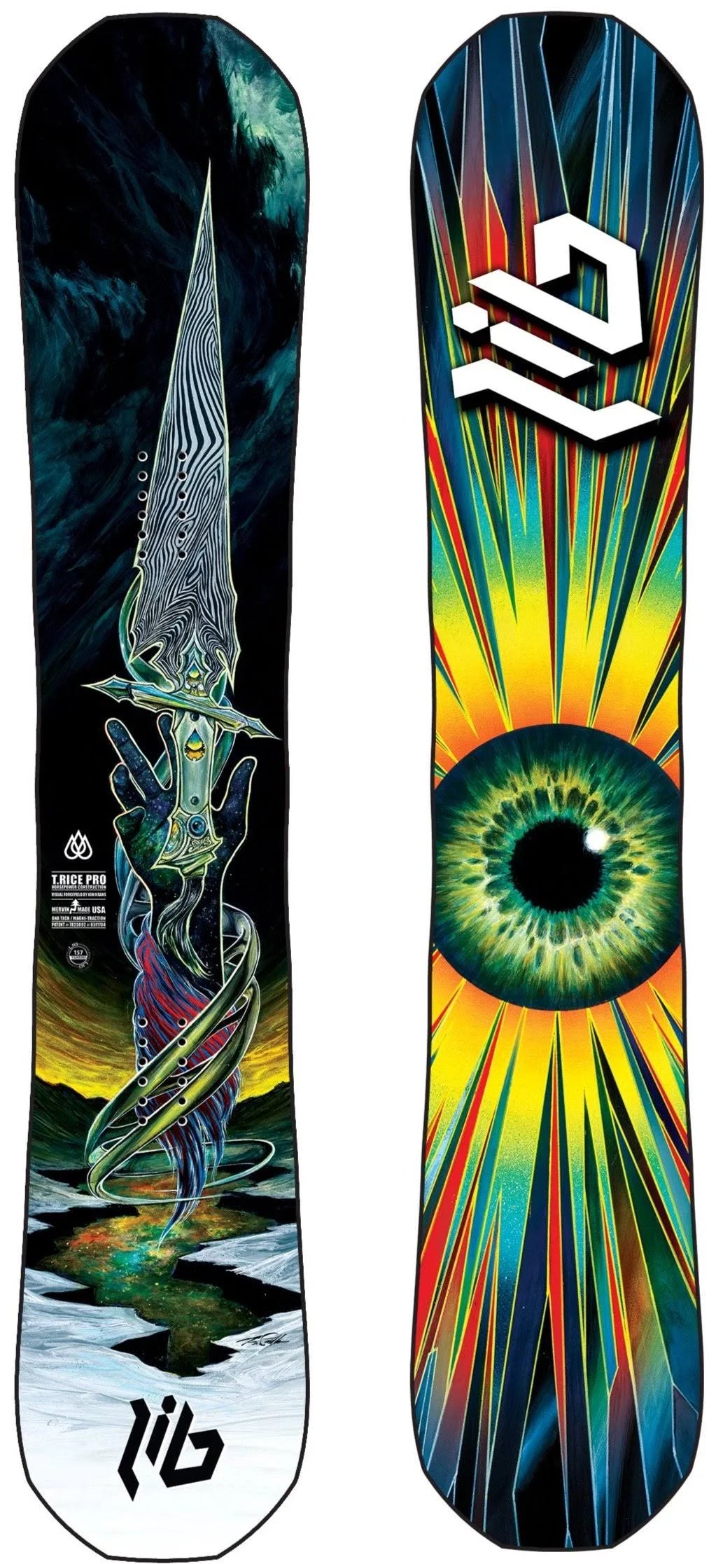 Travis Rice Pro Blunt Snowboard 153 O2593
