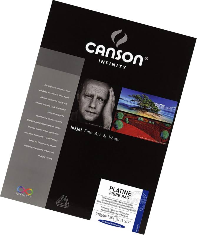 Platine Fibre Rag Art Paper 25 Sheets D7890