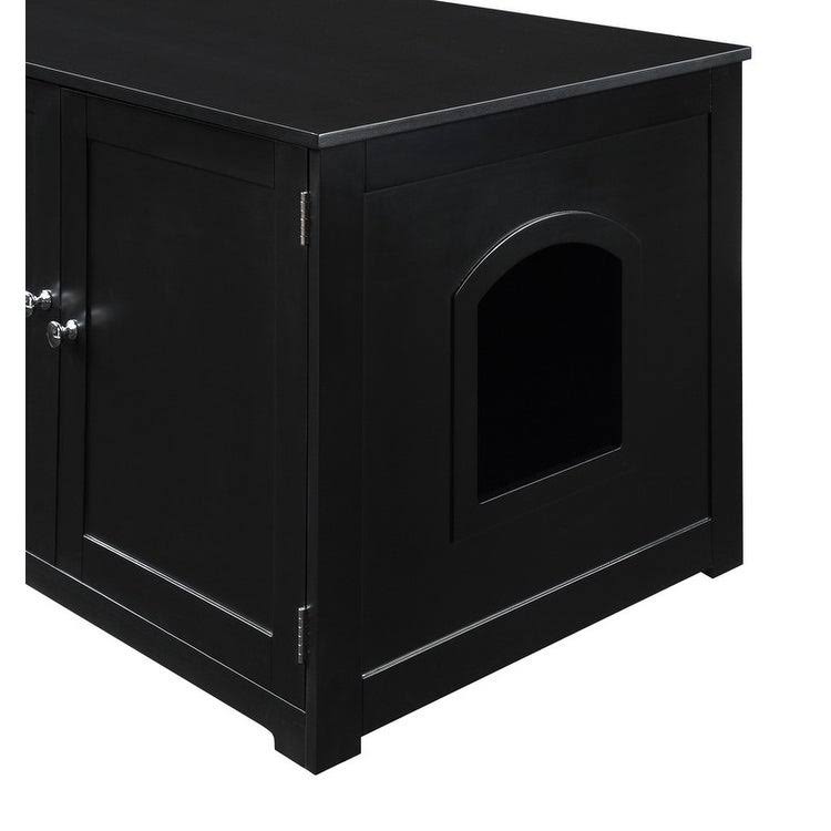 Black Kitty Litter Loo Bench Z2155