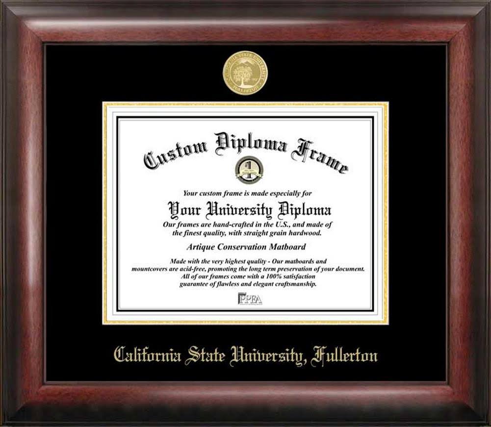 Gold Embossed Diploma Frame X3626