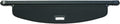 Black Retractable Rear Trunk Cargo Cover Z929185