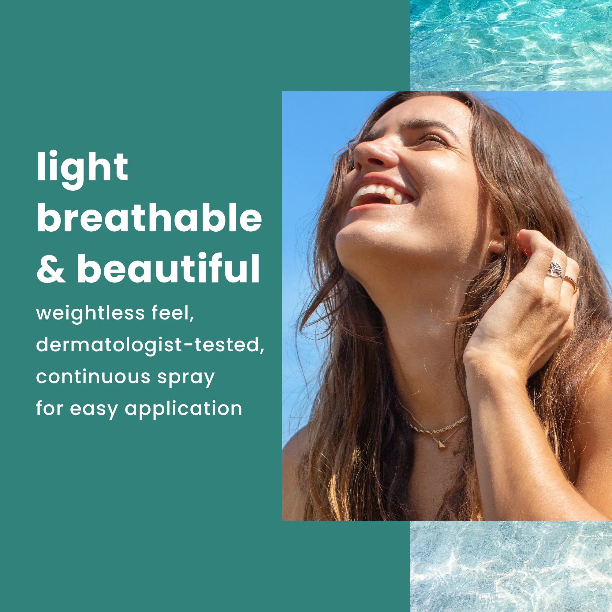 Clear Spray Sunscreen SPF 50, 6oz C524