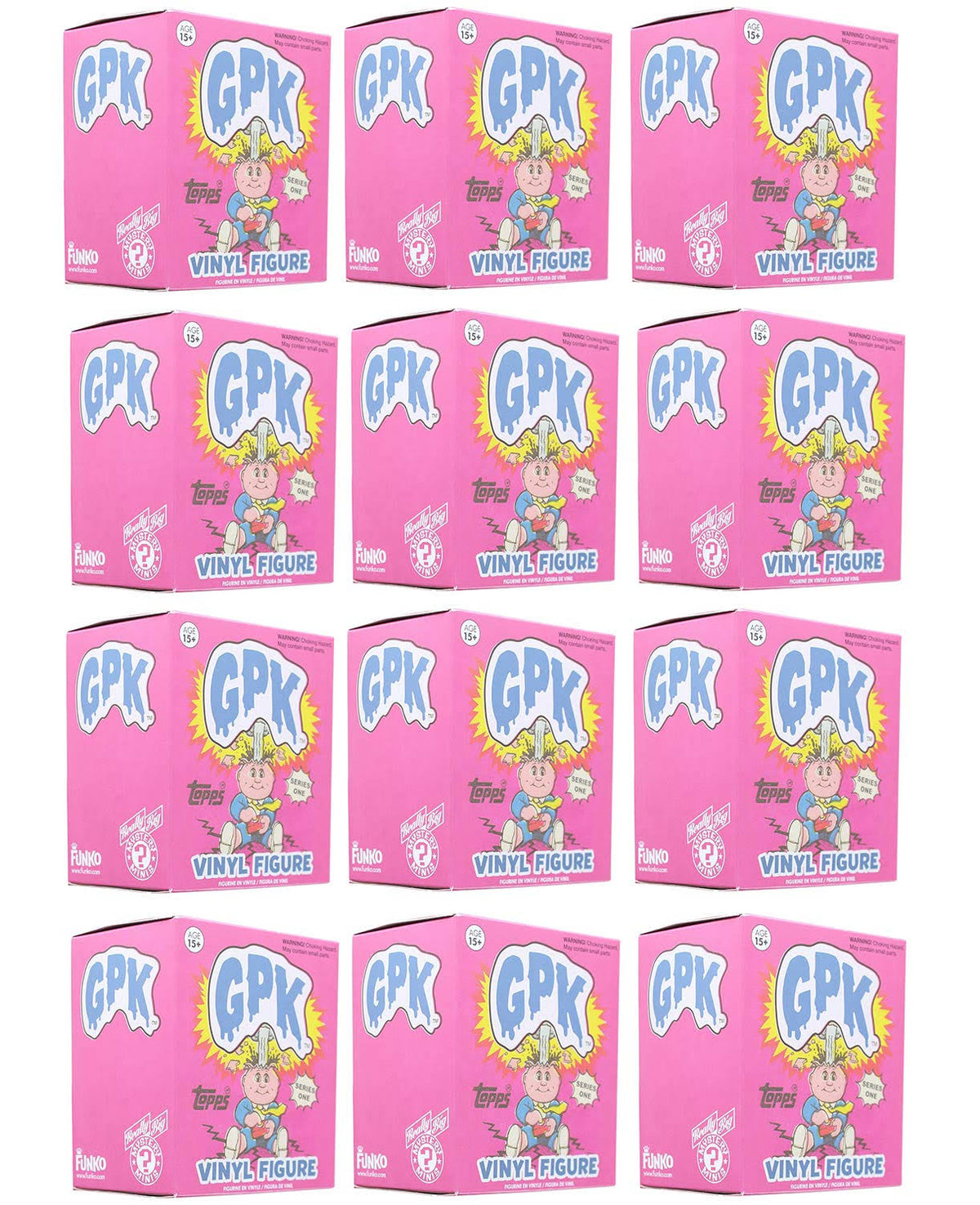 Vinyl Mystery Mini-Figures Case of 12 S579