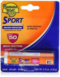 Banana Boat Sport Performance Sunscreen Lip Balm SPF 50 .15oz Each H579