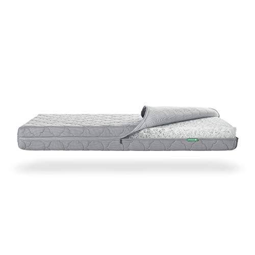 Waterproof Breathable Crib Mattress in Moonlight Grey K889137