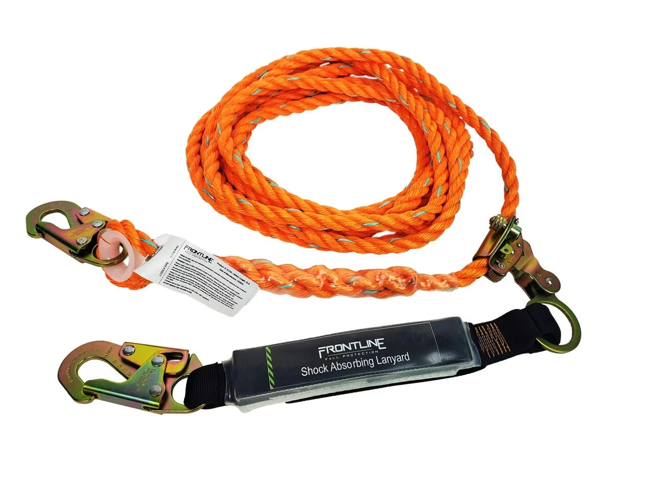 Vertical Lifeline with Openable Rope Grab and Shock Pack P67184