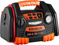 Portable Car Jump Starter 1000 Peak Amp 12-Volt with 1-USB 1-12V Power Ports & 150 PSI Air Compressor C408