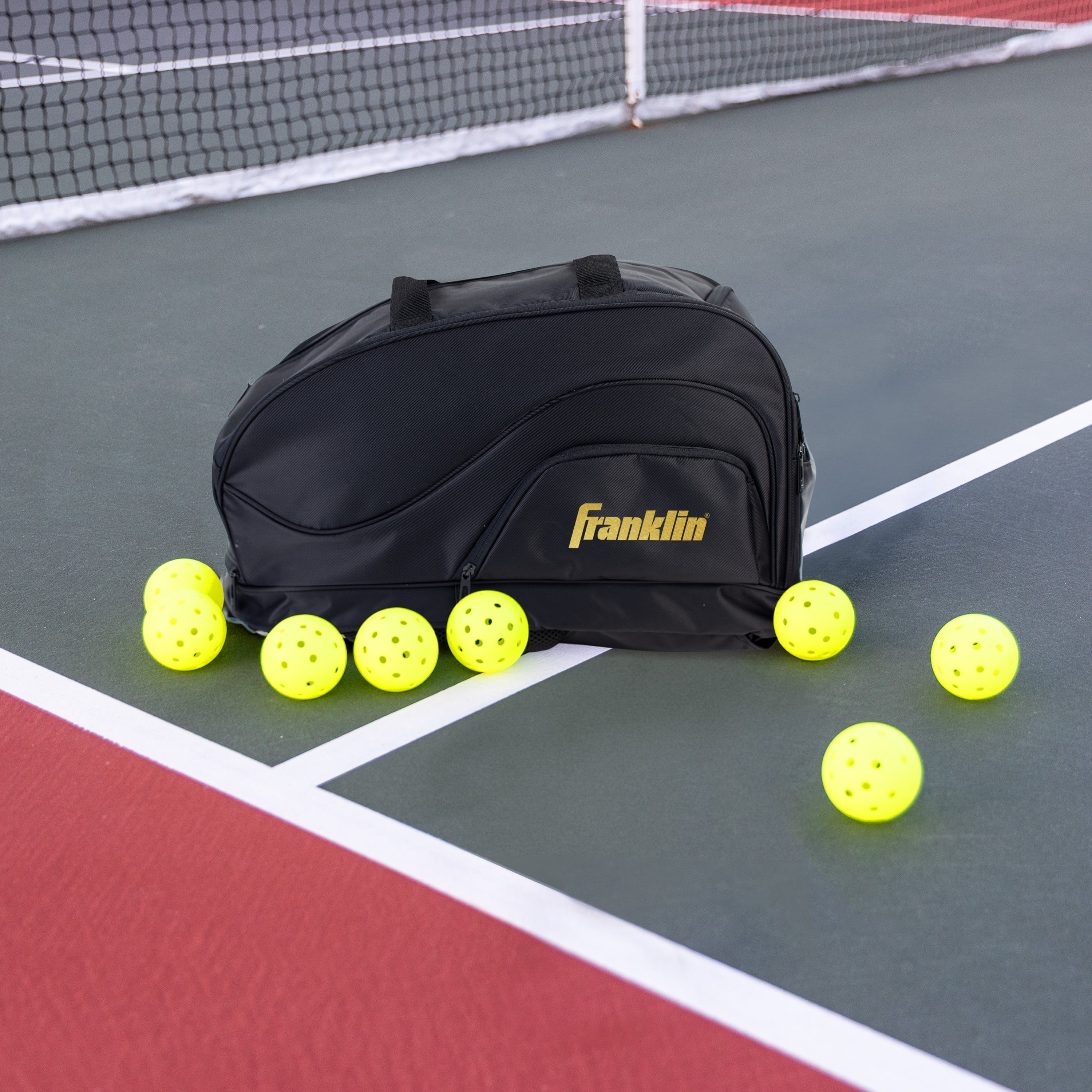 Black Hybrid Pickleball Backpack Duffle Bag Z261