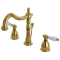 Polished Brass Widespread Bathroom Faucet V950