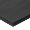 HDPE Sheet 24x22L x 24x22W x 1/2 Thick, Black O84478