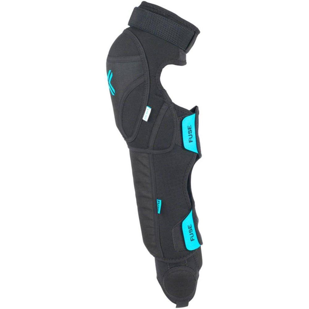 Black/Blue 2X-Large Knee Shin Ankle Combo Pad P1831