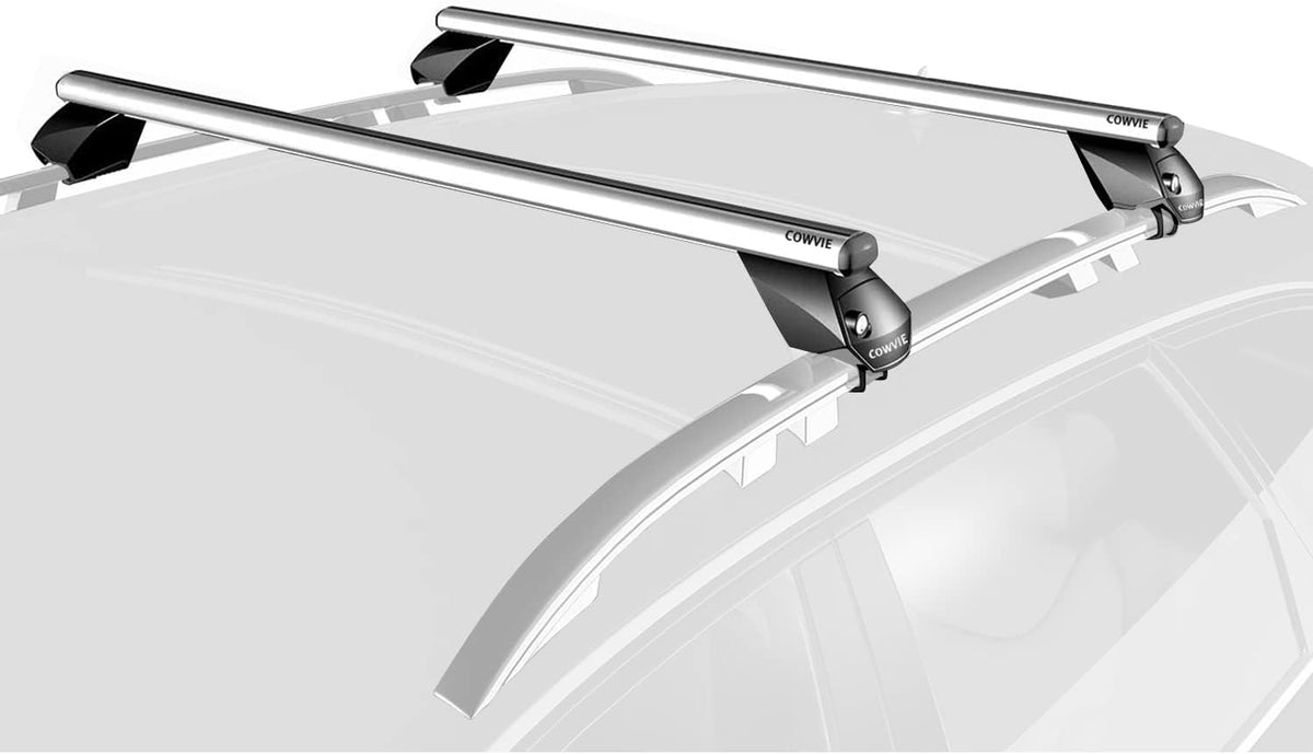 47” Pro Aluminum Universal Roof Rack Cross Bars with 4 Keyed Locks Z664
