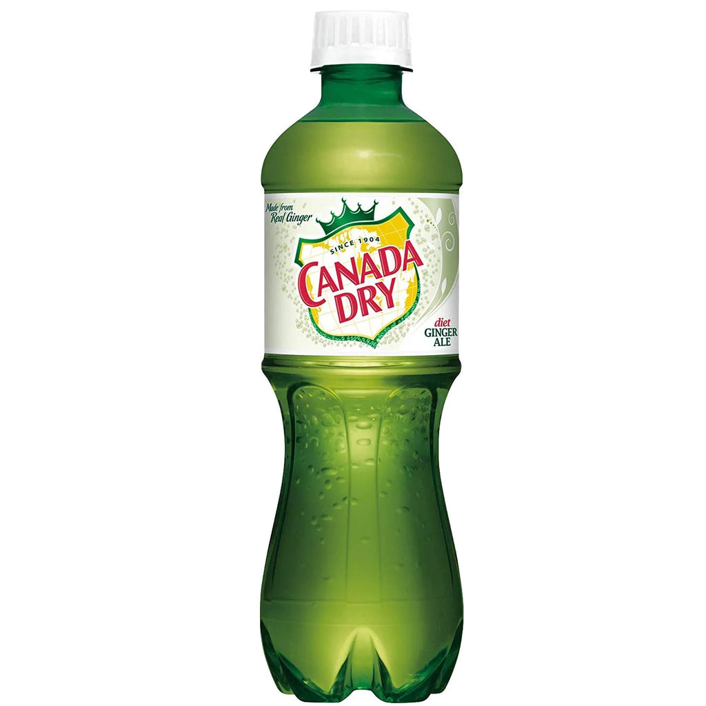 Diet Ginger Ale, 20oz Bottle (Pack of 8, Total of 160 Oz) Q2624
