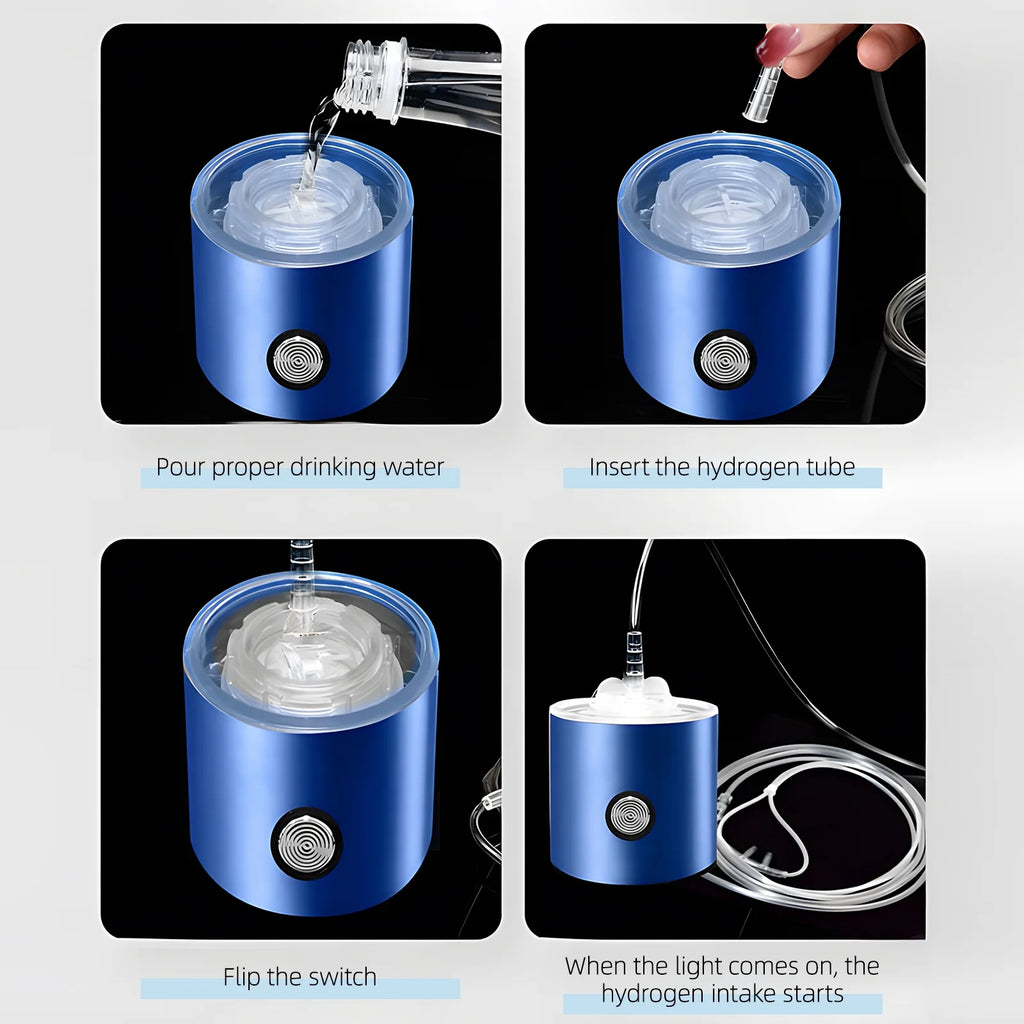 Hydrogen Water Bottle with PEM W1888