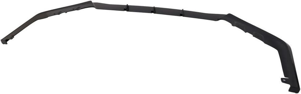 Black ABS Front Bumper Lip Splitter D7952