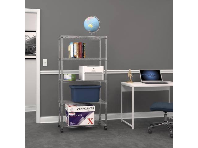 Adjustable Wire Shelving Unit 30 x 60, Chrome N384133