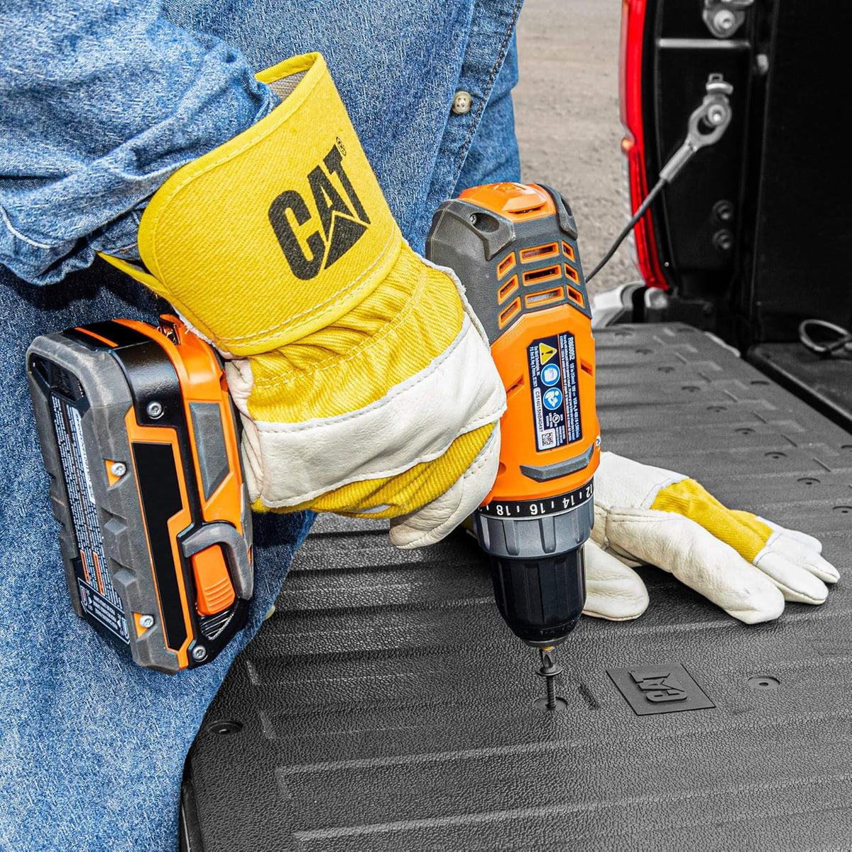 Universal Trim-to-Fit Extra-Thick Rubber Truck Tailgate Mat T229