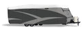 Gray/White Olefin Travel Trailer Cover 24' 1" - 26' G2506