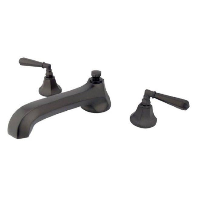 Satin Nickel Two Handle Roman Tub Filler E510386