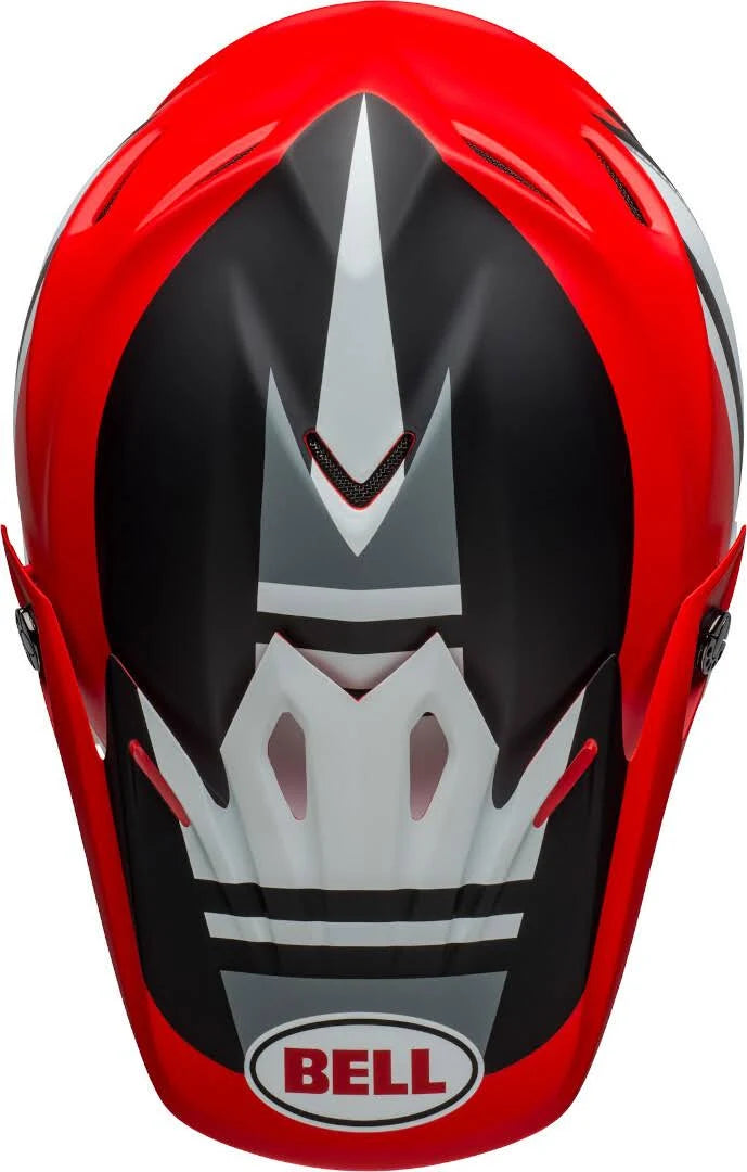 Black-White-Red MIPS Motocross Helmet W5051