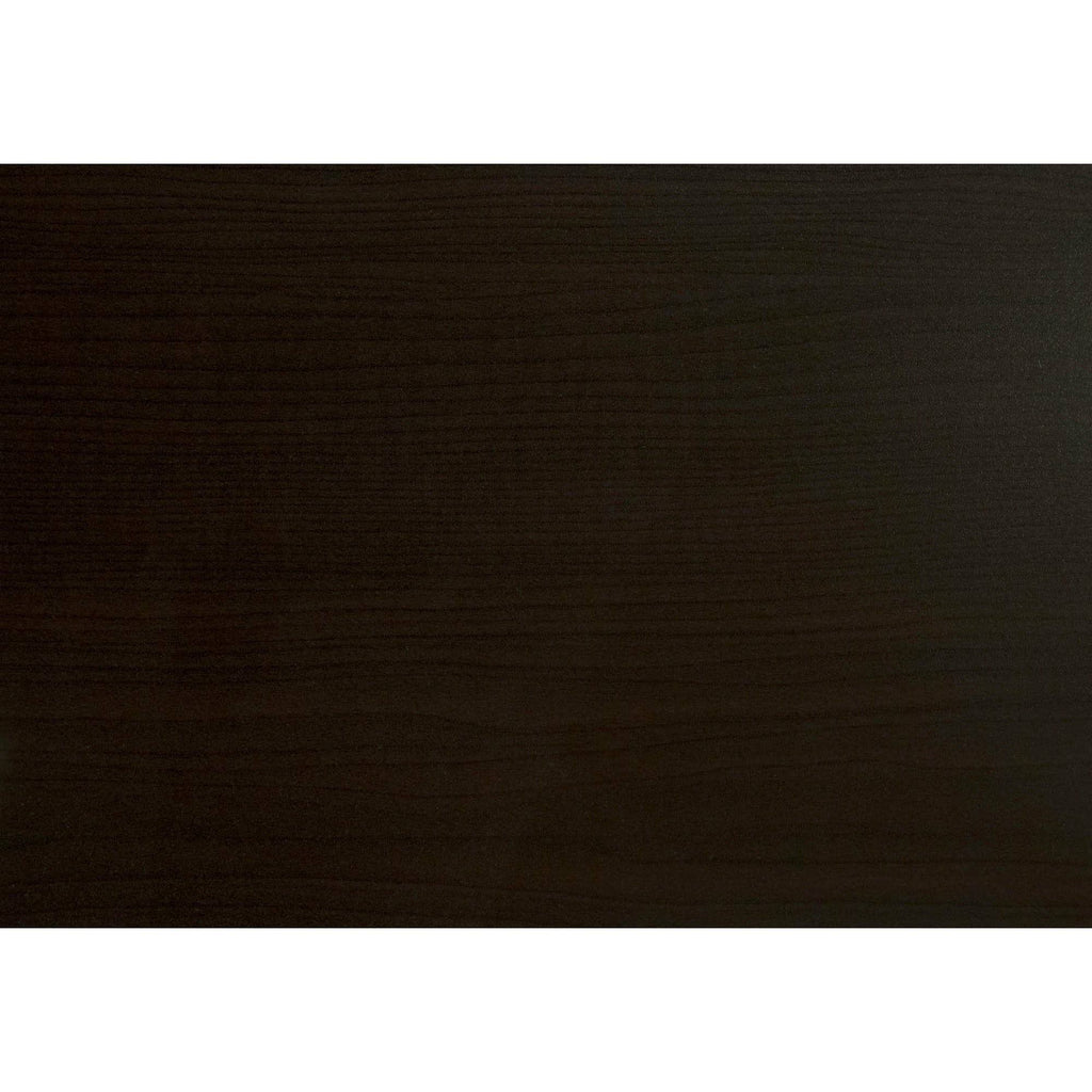 Cappuccino Particle Board Metal Accent Table R23274